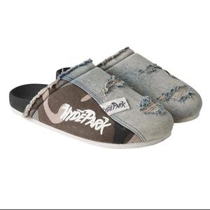 HYDEPARK HYPER SLIDE 1.0 - BLUE DENIM / CAMO Mens Size 10